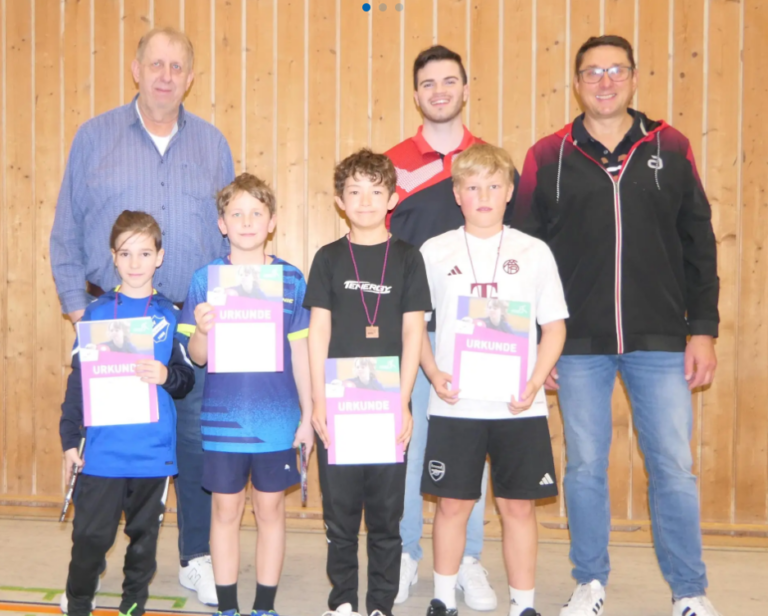 Tischtennis mini-Meisterschaft Bezirksentscheid